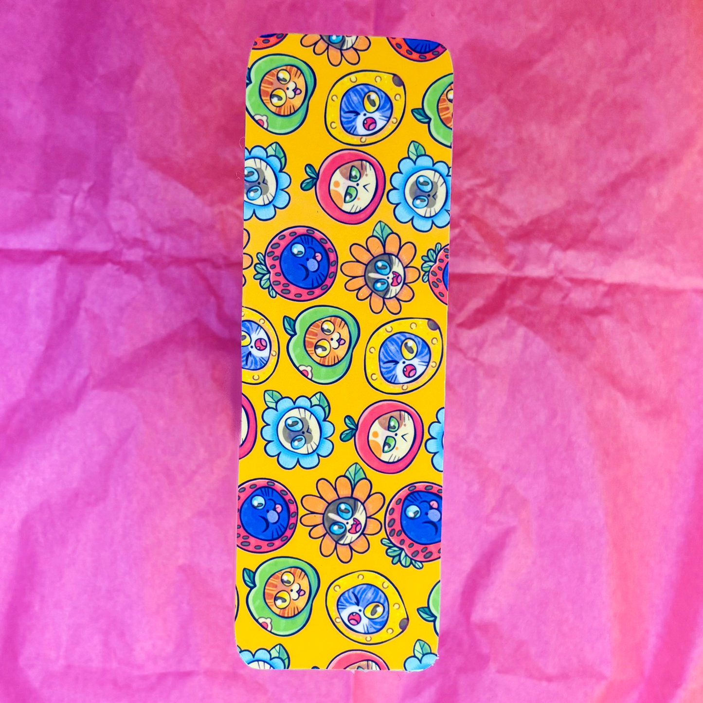 “Fruit Cats” Bookmark