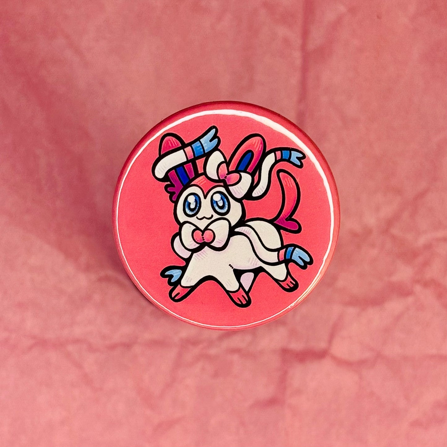 “Sylveon” Pokémon Pin Badge
