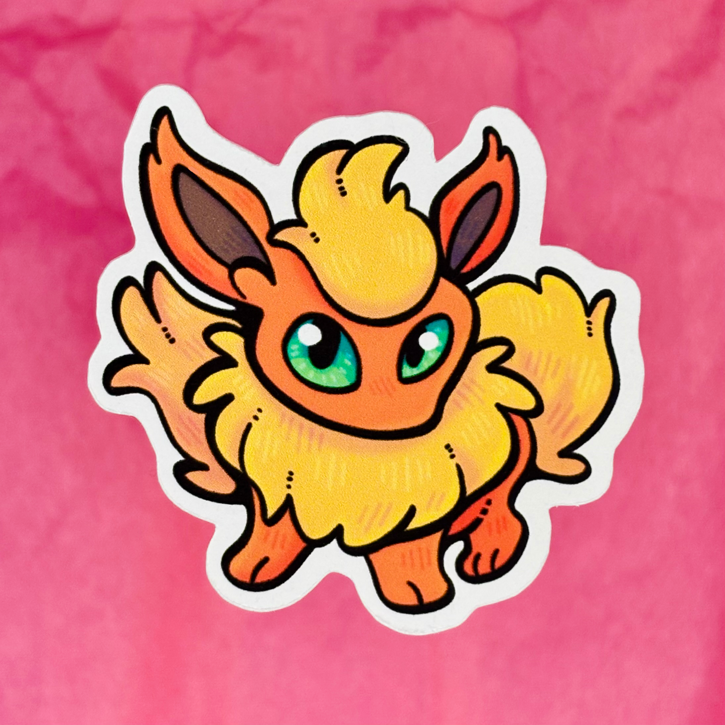 “Flareon” Pokemon Sticker