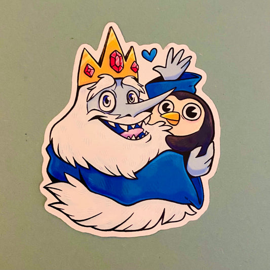 Ice King Sticker