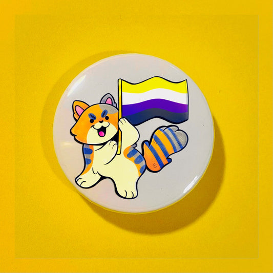 Non-Binary Pin Badge