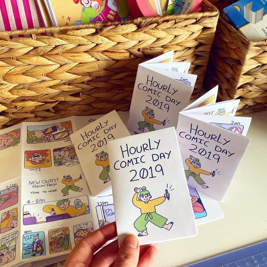 Hourly Comic Day 2019 Mini Zine