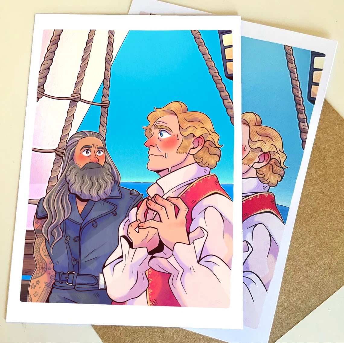 Gay Pirate Art Print