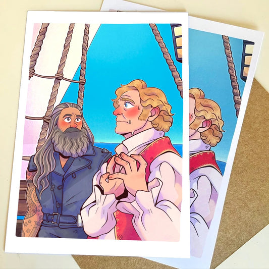 Gay Pirate Art Print