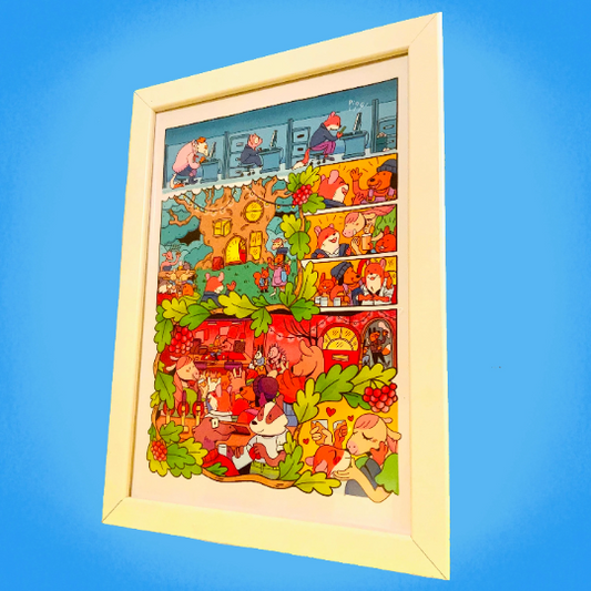 Local Burrow Art Print