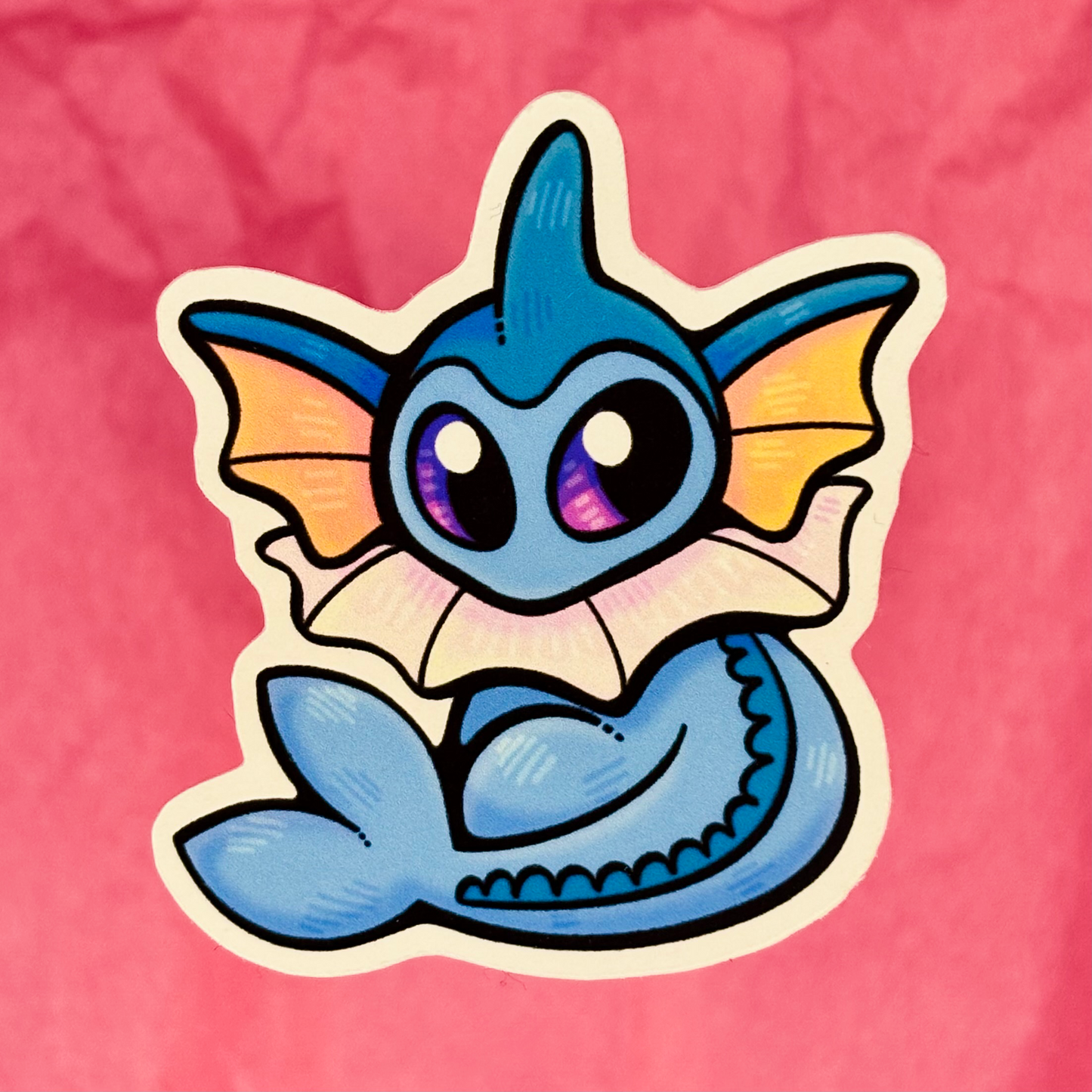 “Vaporeon” Pokemon Sticker
