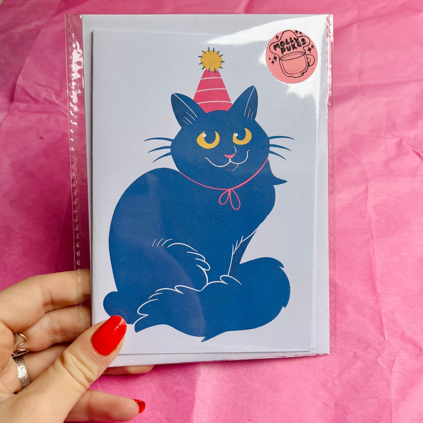 “Birthday Cat” Greetings Card