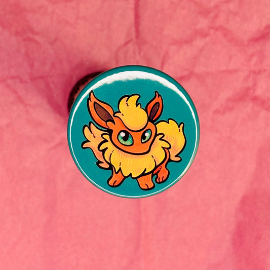“Flareon” Pokémon Pin Badge