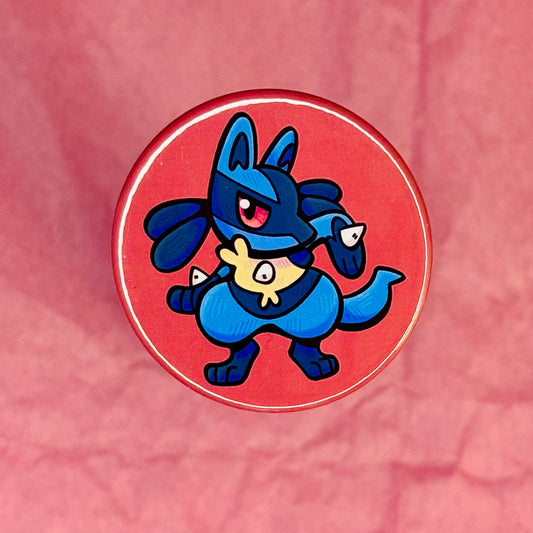 “Lucario” Pokémon Pin Badge