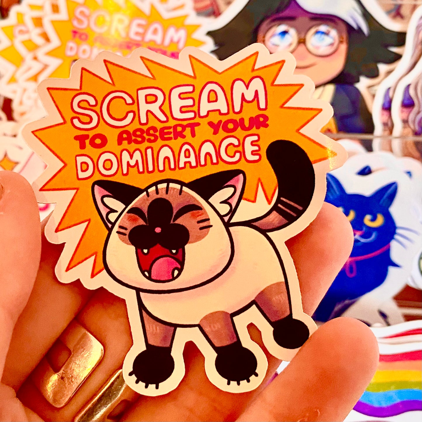 Scream Prismo Sticker
