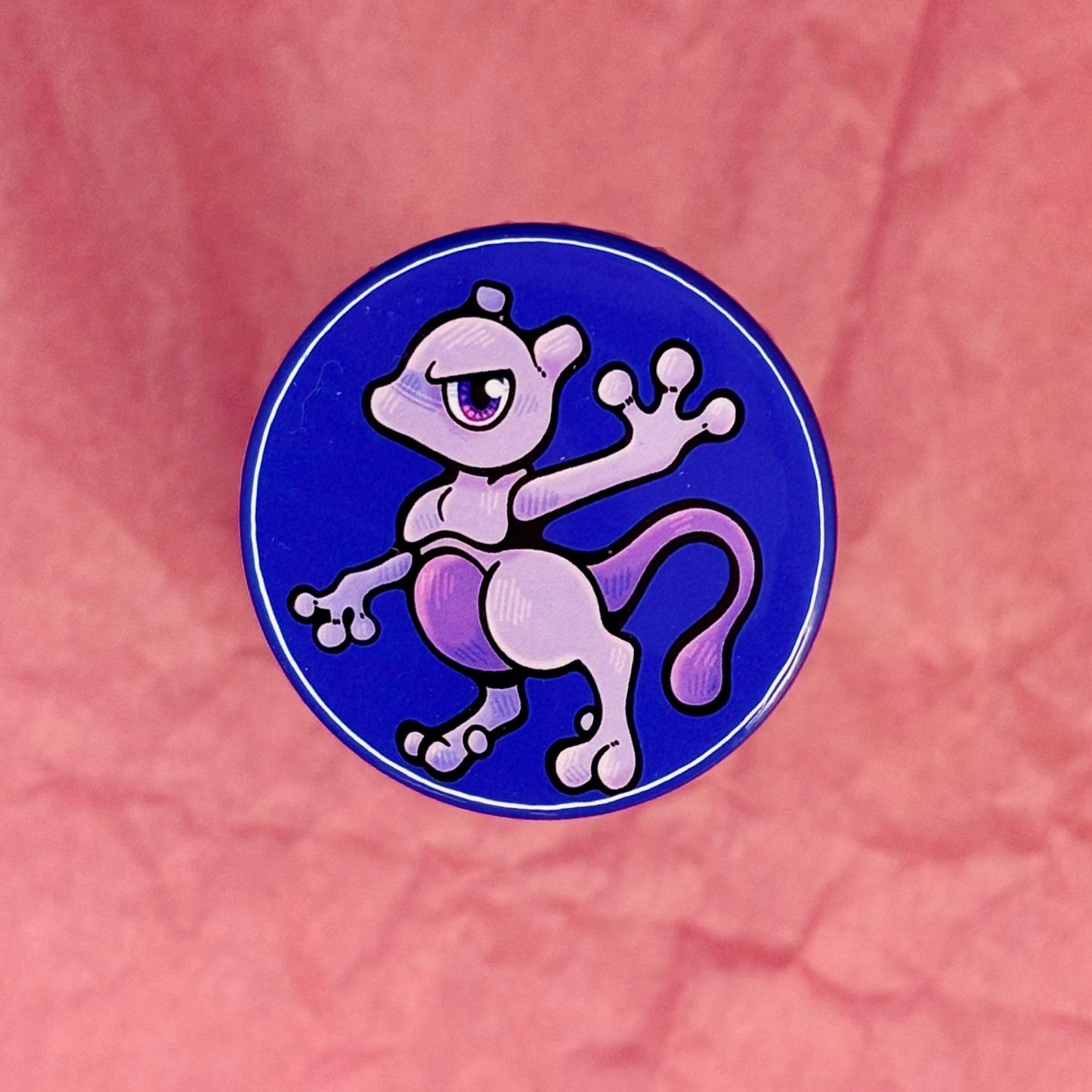“Mewtwo” Pokémon Pin Badge