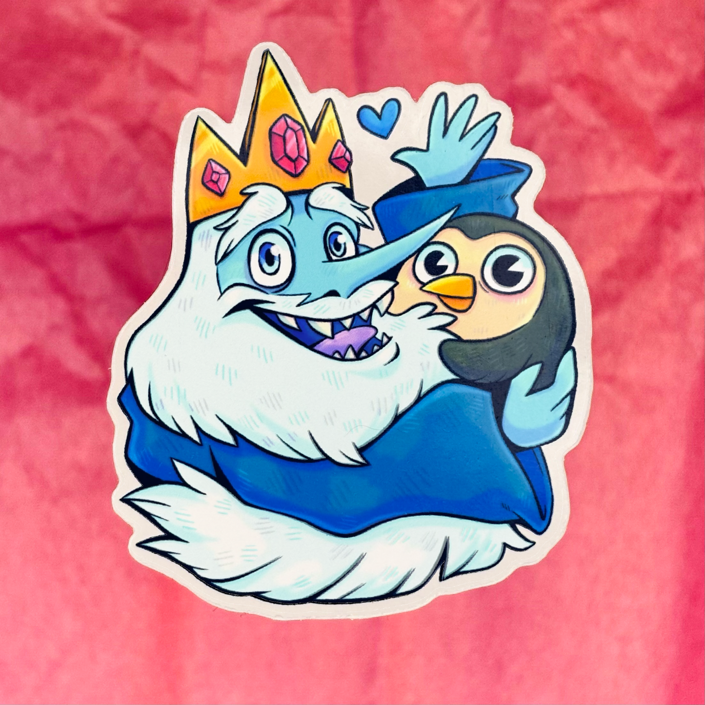 “Ice King” Adventure Time Sticker