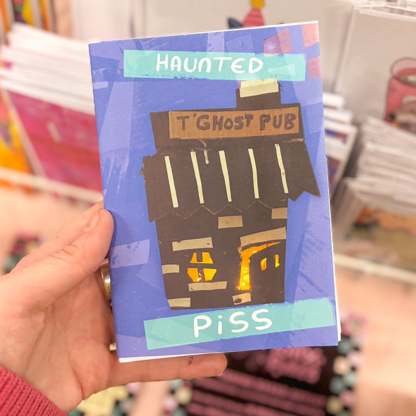 Haunted Piss comic zine