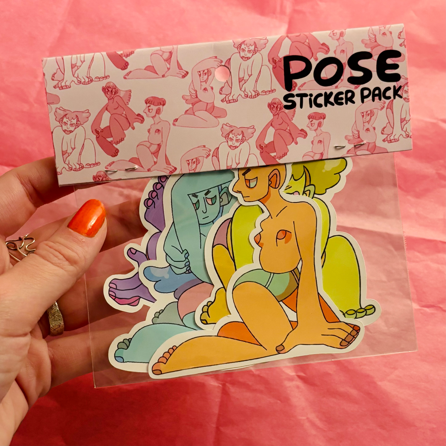 “Pose” Sticker Pack