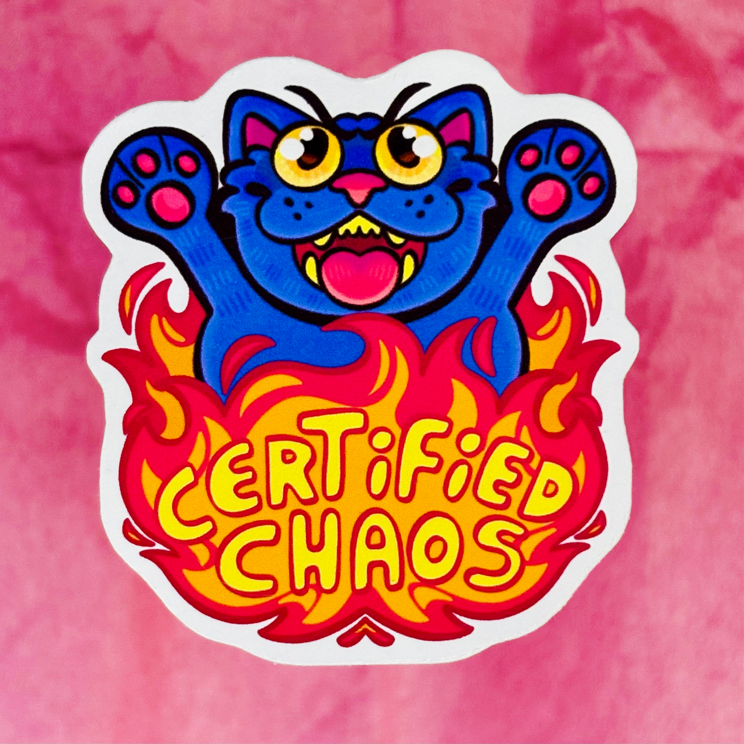 “Certified Chaos” Sticker
