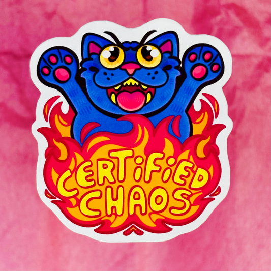 “Certified Chaos” Sticker