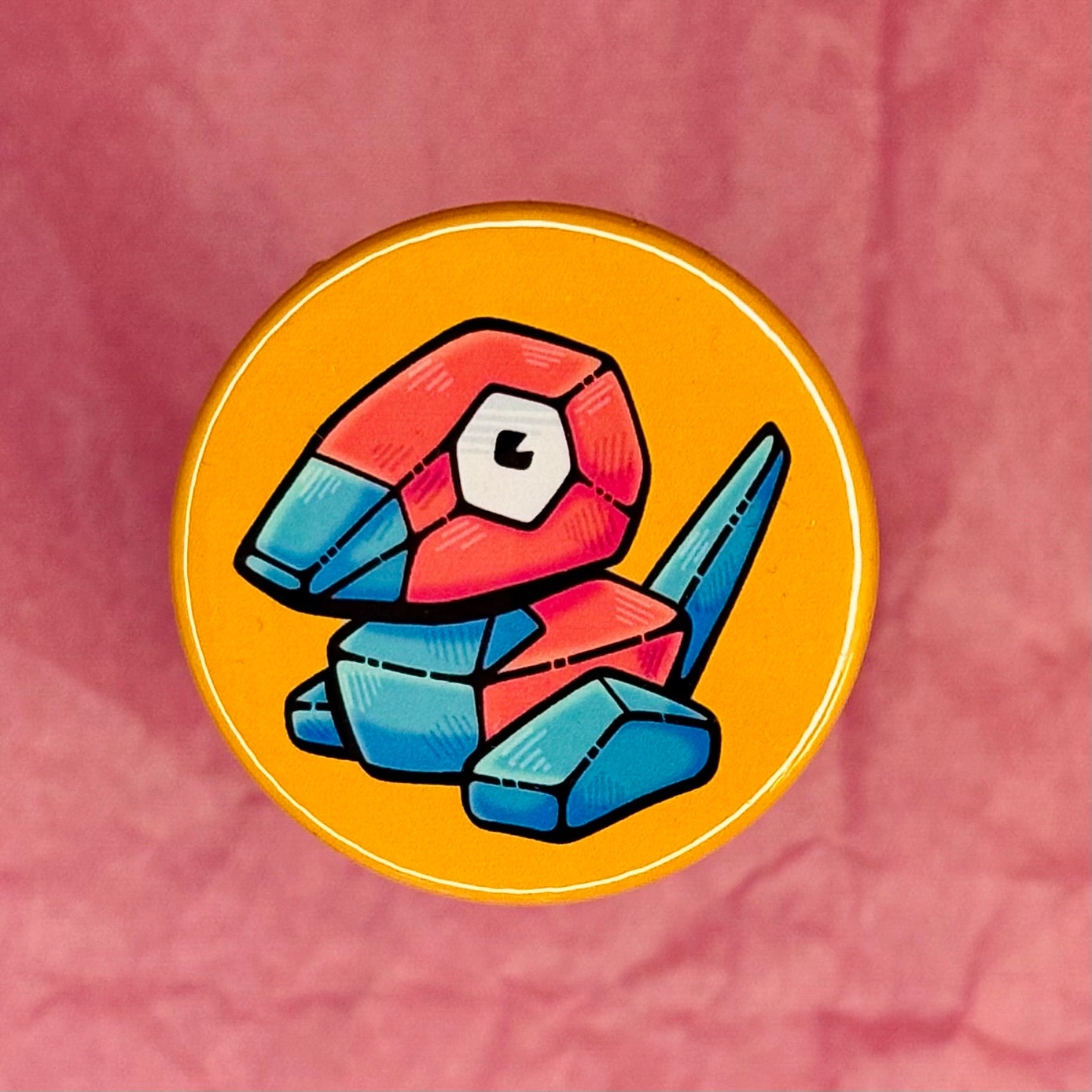 “Porygon” Pokémon Pin Badge