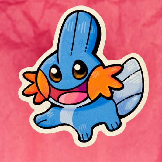 “Mudkip” Pokemon Sticker