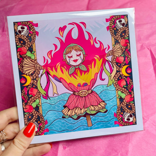 “Drowning Marzania" Art Print