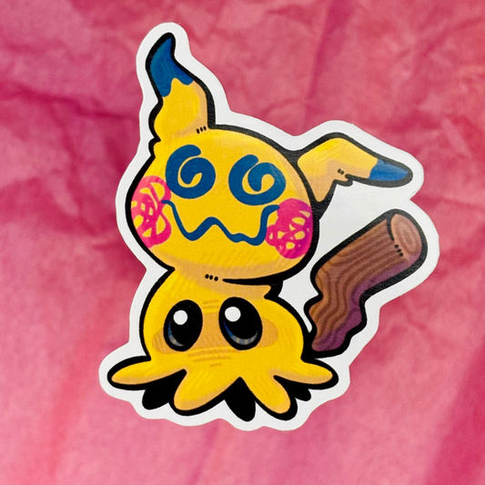 “Mimikyuu” Pokemon Sticker