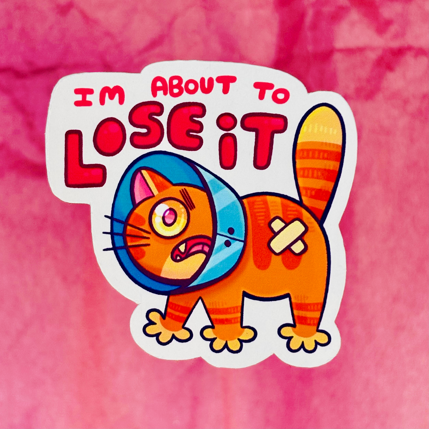 “I’m About To Lose It” Sticker
