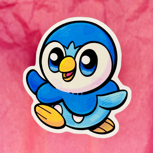“Piplup” Pokemon Sticker