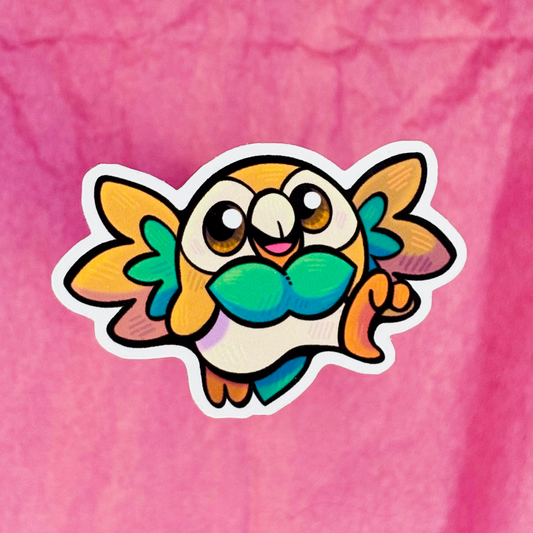 “Rowlett” Pokemon Sticker