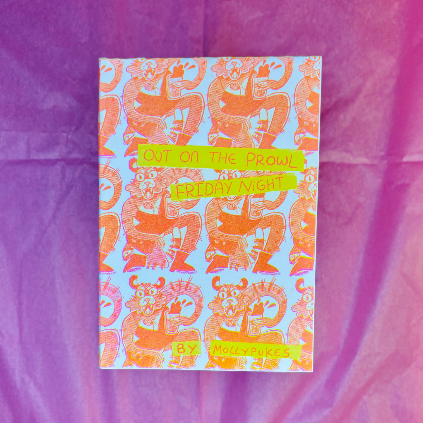 ‘Out On The Prowl, Friday Night" Risograph Zine