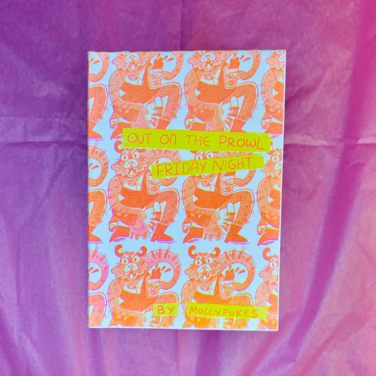 ‘Out On The Prowl, Friday Night" Risograph Zine