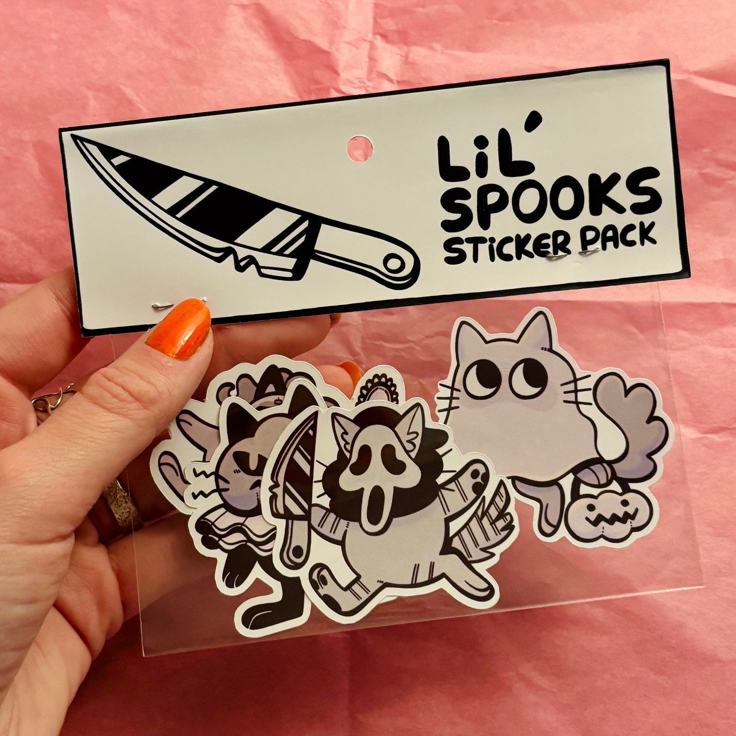 “Lil’ Spooks” Sticker Pack