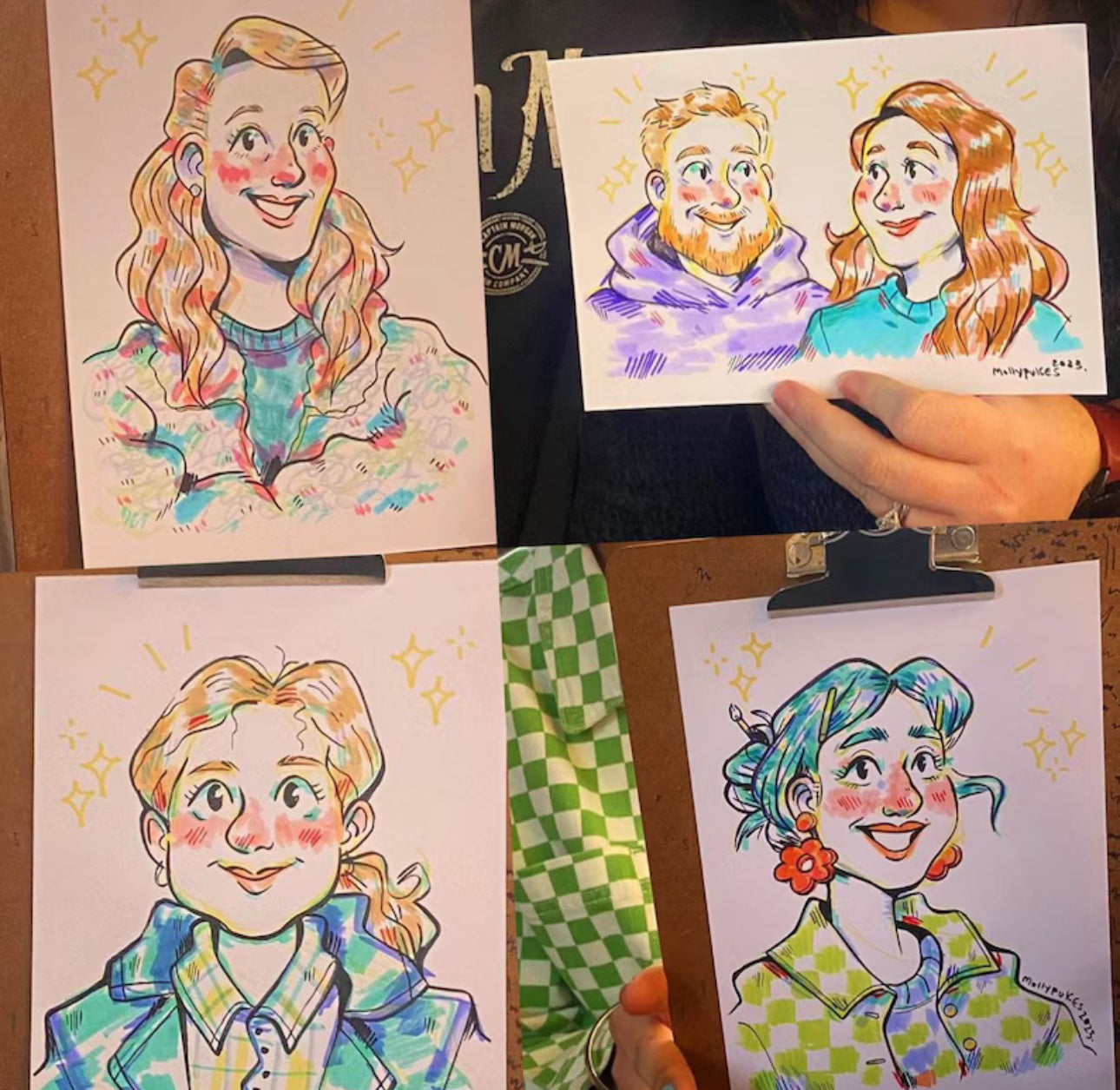 Custom Ink Portraits by MOLLYPUKES *preorder Jan 2026