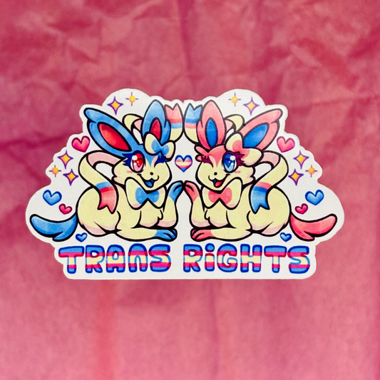 “Sylveon” Pokémon Pride Sticker