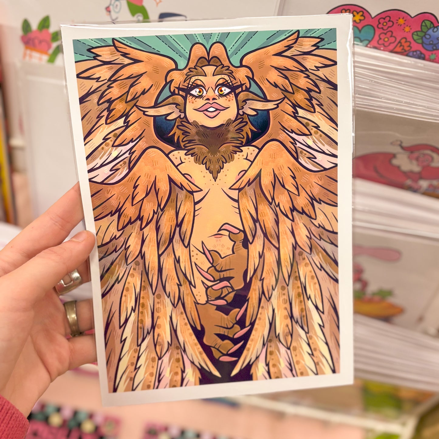 Harpy Art Print