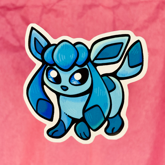 “Glaceon” Pokemon Sticker