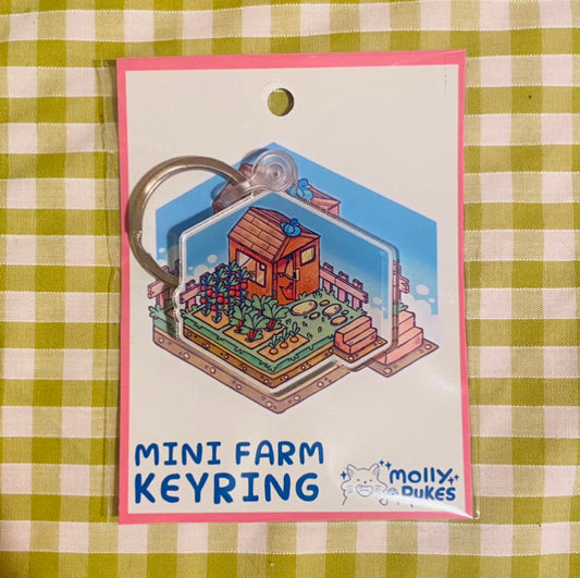 Mini Farm Keyring