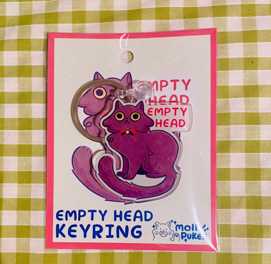 Empty Head Keyring
