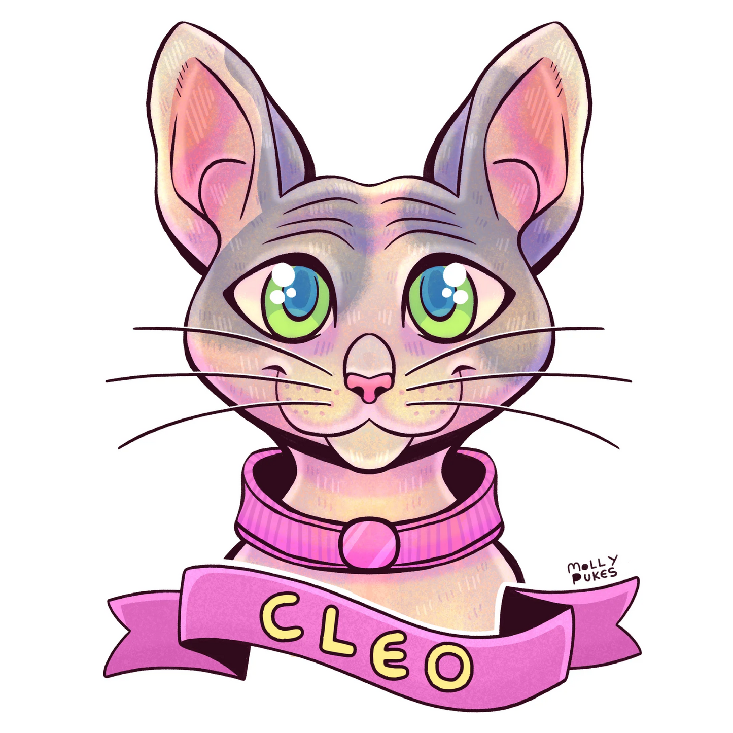 Custom Pet Portraits by MOLLYPUKES *preorder JAN 2026