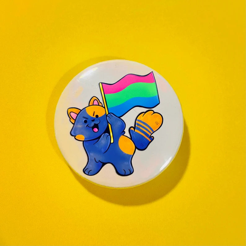 Polysexual Pin Badge